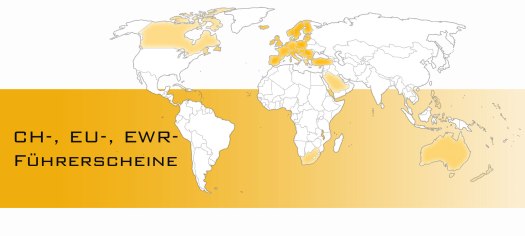 CH-, EU-, EWR-Fuehrerscheine