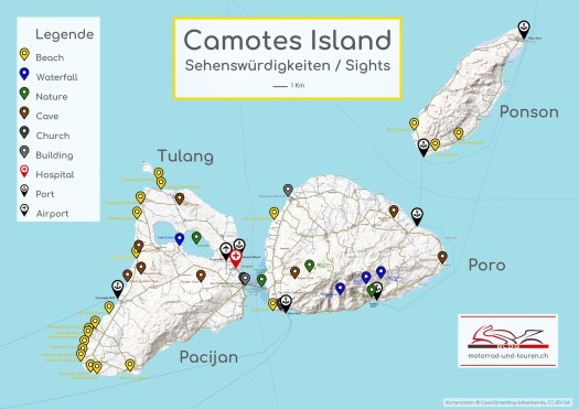 Camotes Island Sehenswuerdigkeiten Sights
