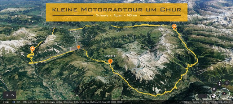 kleine Motorradtour um Chur
