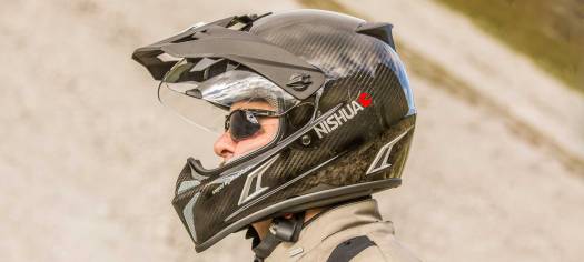 Motorradhelm Nishua Enduro Carbon – Bedienung