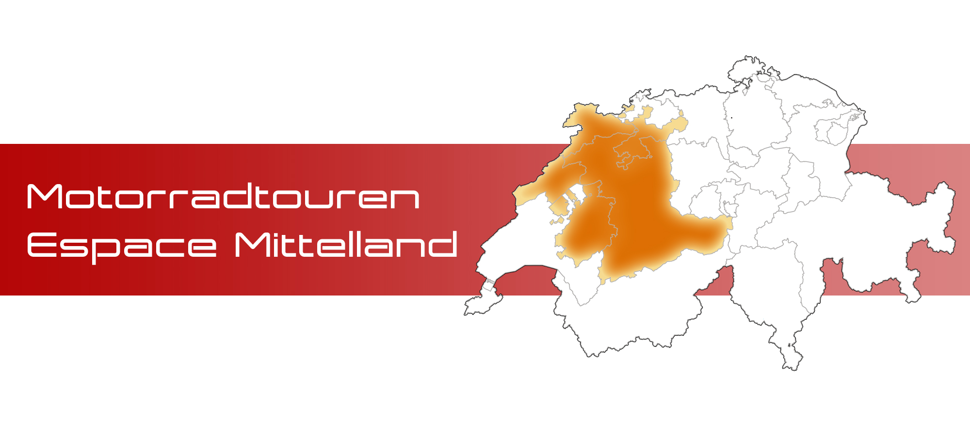 Motorradtouren in der Region Espace Mittelland