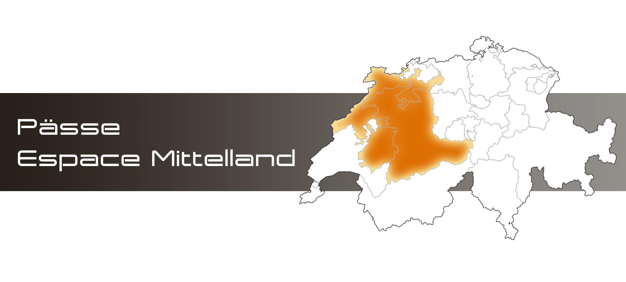 Pässe in der Region Espace Mittelland