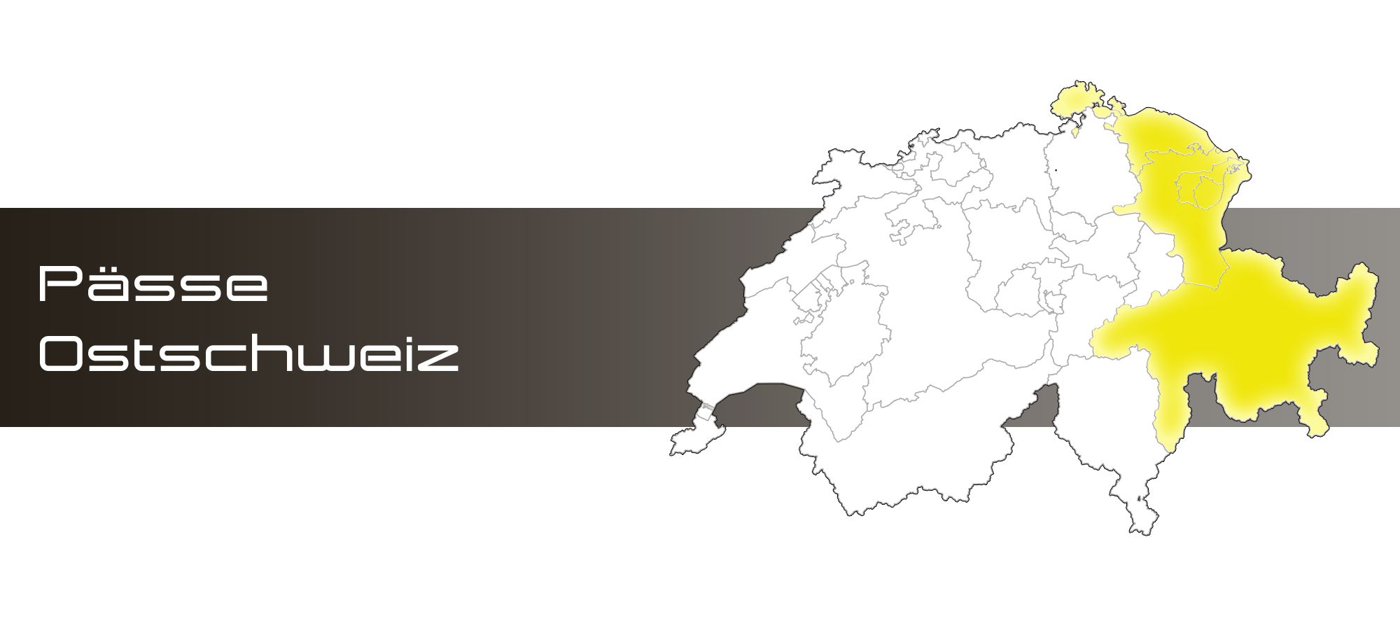 Pässe in der Region Ostschweiz
