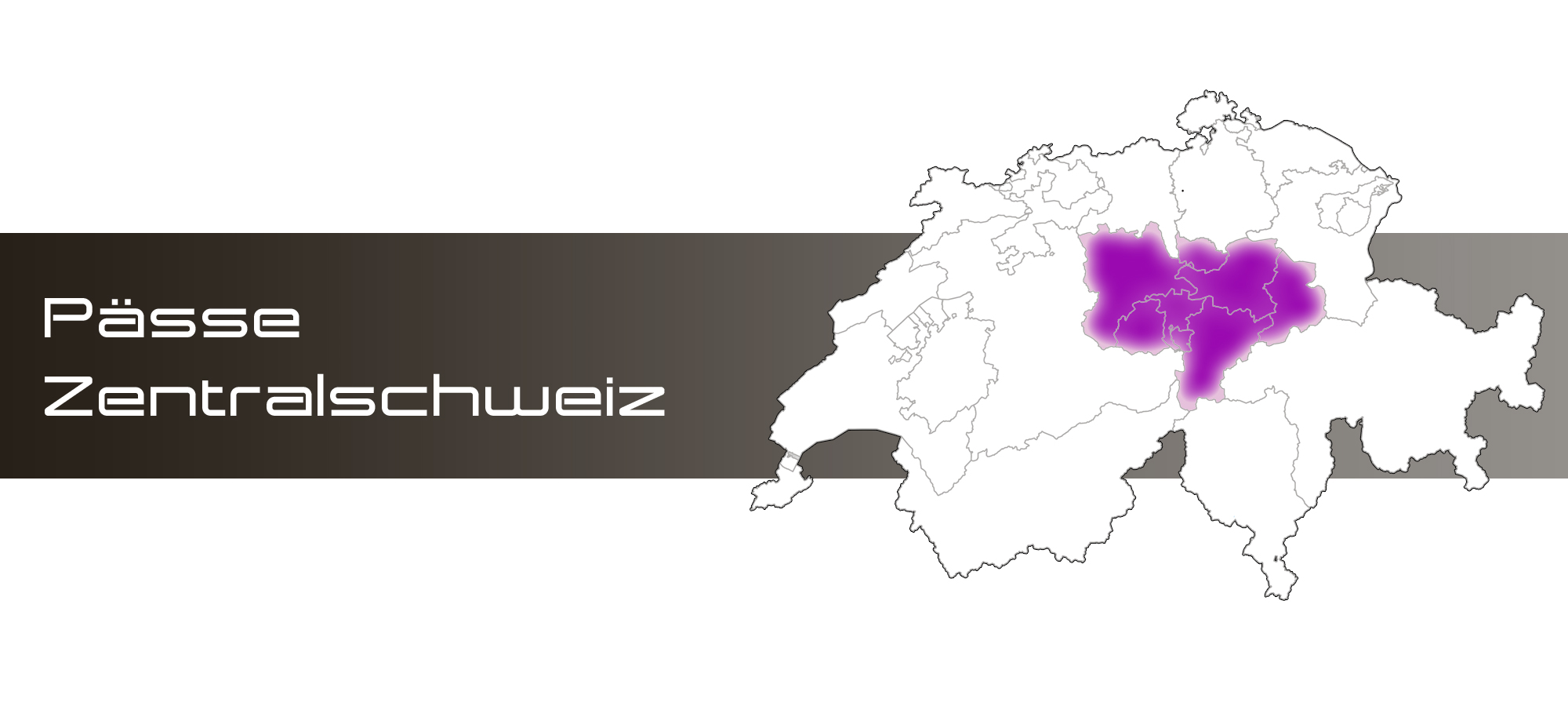 Pässe in der Region Zentralschweiz